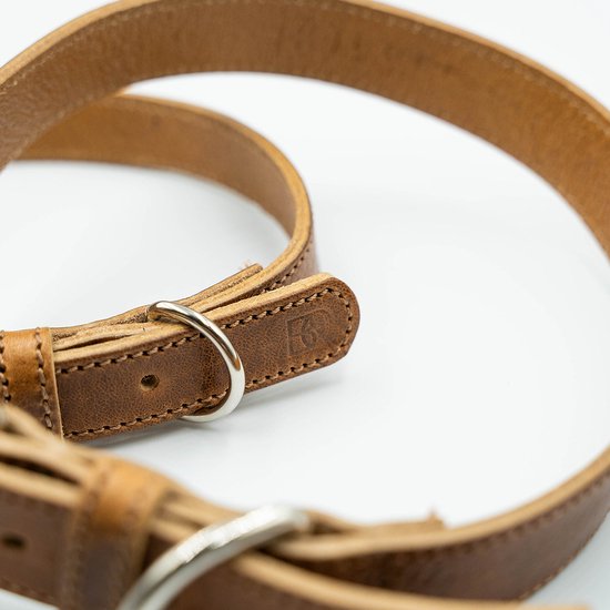 TACTIDOGS Halsband In Beige, Größe L – Weiches Hundehalsband Für Große Hunde