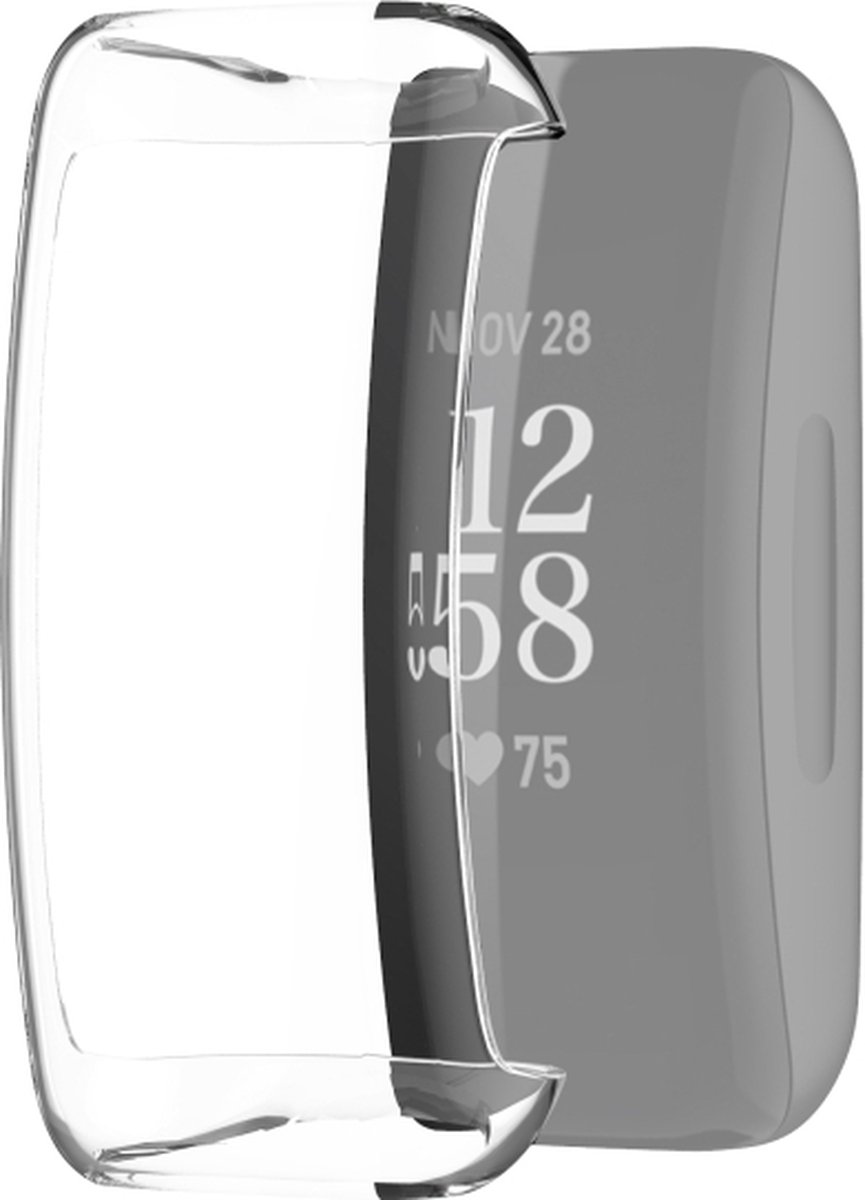 Screenprotector watch case - hoesje - geschikt voor Fitbit Inspire 2 - transparant
