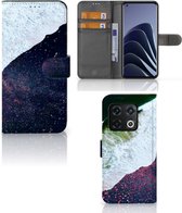 Flip Cover OnePlus 10 Pro Telefoon Hoesje Sea in Space