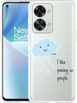 OnePlus Nord 2T Hoesje Cloud - Designed by Cazy