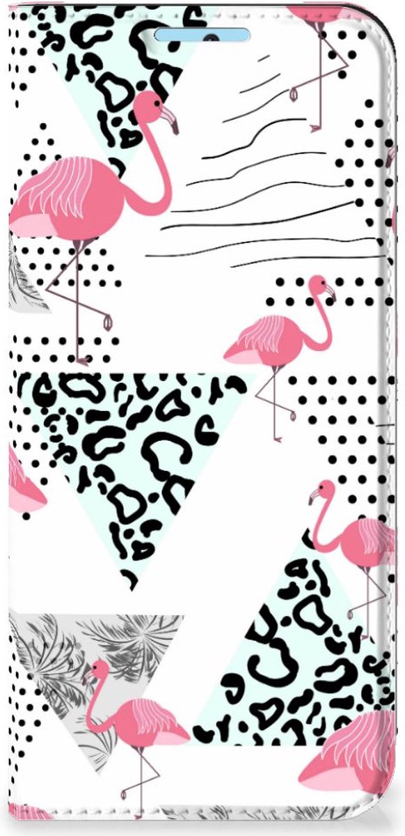 Xiaomi Redmi Note 11/11S Hoesje maken Flamingo Triangle