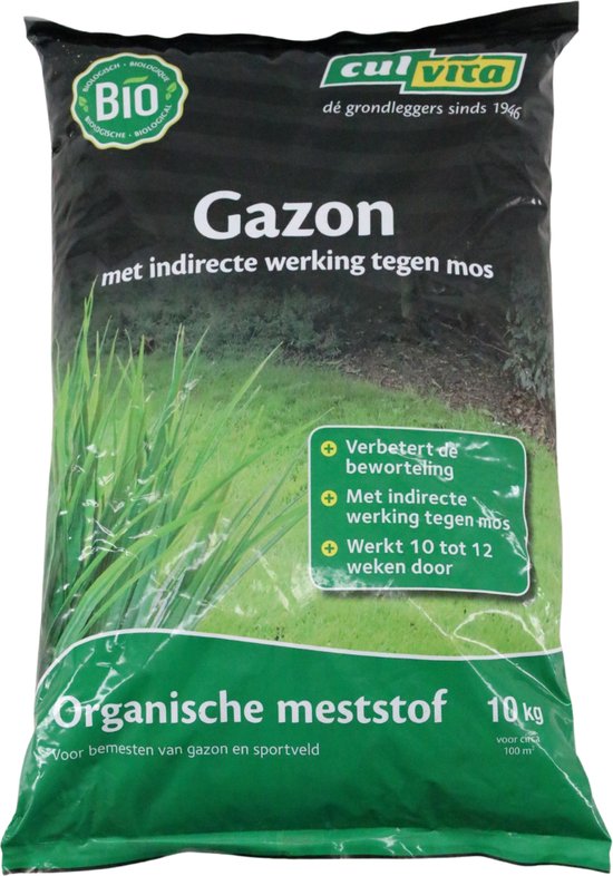 25 Kg IJzersulfaat II Heptahydraat - IJzermest, Antimos En Grasmest Tegen Slakken - 25kg