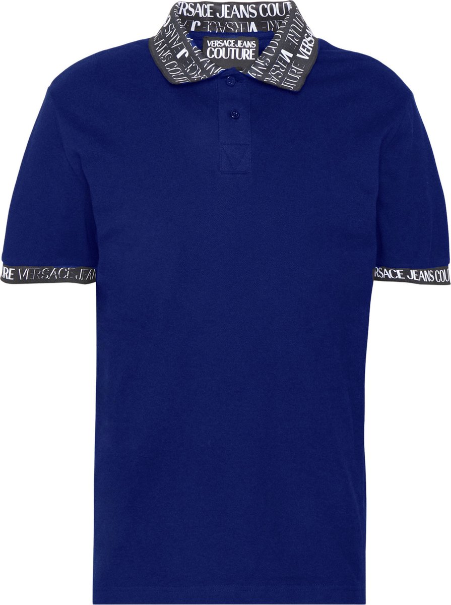 Versace Jeans Couture Heren Logo Polo Blauw maat M