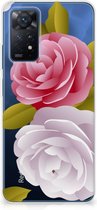 Silicone Back Case Xiaomi Redmi Note 11 Pro 5G GSM Hoesje Roses