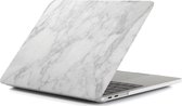 Mobigear Laptophoes geschikt voor Apple MacBook Pro 16 Inch (2021-2024) Hoes Hardshell Laptopcover MacBook Case | Mobigear Marble - Grijs - Model A2485 / A2780 / A2991