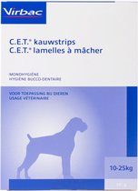 C.E.T. kauwstrips hond 10 tot 25 kg - doos 141 gr.