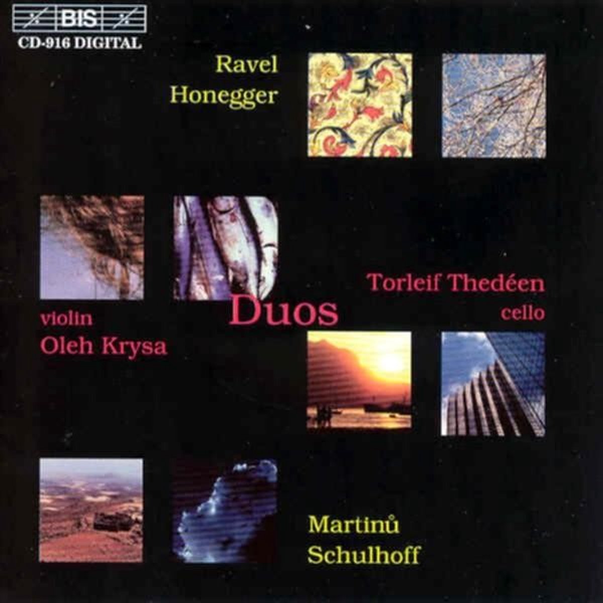 Oleh Krysa & Torleif Thedéen - Duos For Violin And Cello (CD)