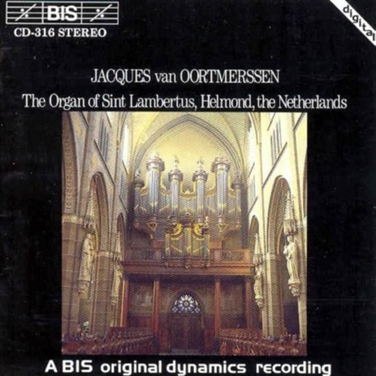 Jacques Van Oortmerssen - The Organ In The Church Of Sint Lam (CD)