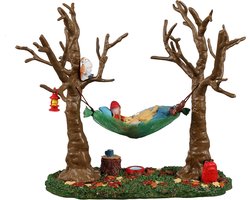 Lemax - Camping Hammock Buddy - Kersthuisjes & Kerstdorpen