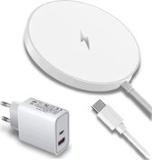 Chargeur MagSafe + Adaptateur iPhone 11/12/13 - Pack de charge MagSafe pour Apple iPhone 12 et 13