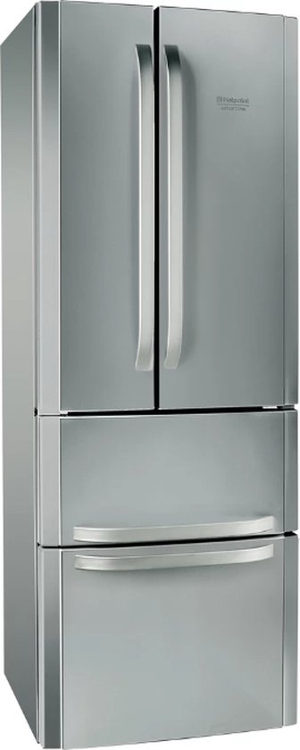 Hotpoint E4D XC1 amerikaanse koelkast Ingebouwd/vrijstaand 452 l F  Roestvrijstaal | bol.com
