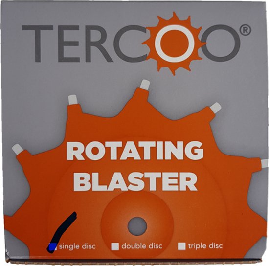Tercoo Roterende Straler - Single Disk - Schuurmachine - Schuurpapier - Verf Verwijderen