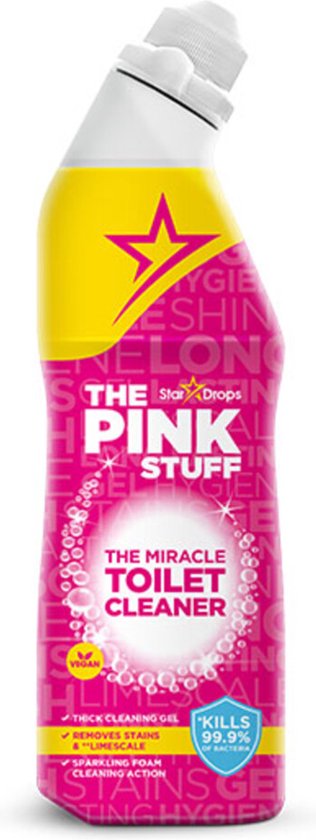 The Pink Stuff The Miracle Toiletreiniger - 12 x 750 ml - Voordeelverpakking