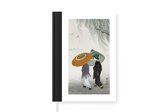 Carnet - Carnet d'écriture - Vintage - Femme - Parasol - Japon - Carnet - Format A5 - Bloc-notes