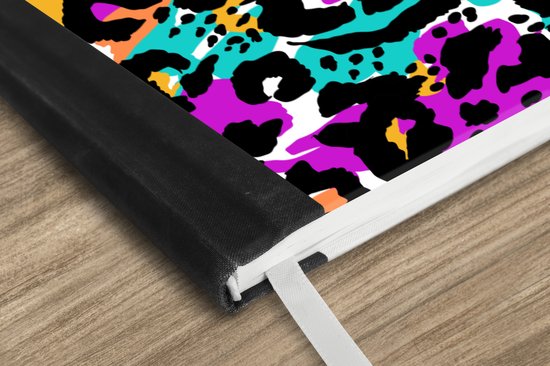 Carnet - Cahier - Arc-en-ciel - Panthère - Motifs - Carnet - Format A5 - Bloc-notes