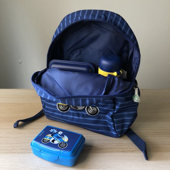 Klein politie kinder peuter rugzakje, lunchbox, drinkfles en mini