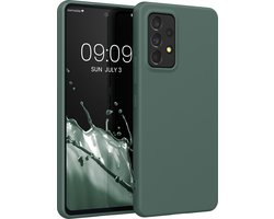 kwmobile telefoonhoesje geschikt voor Samsung Galaxy A53 5G - Hoesje voor smartphone - Back cover in blauwgroen