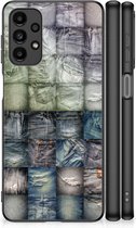 Coque Samsung Galaxy A13 4G Cute Case avec Black Edge Jeans
