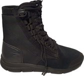 G-Star Raw Dames Veterboot Cargo Suede Synth Textile Mix Black 38 EU
