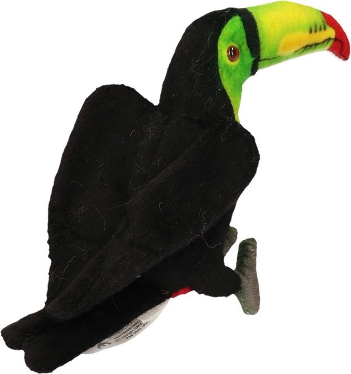 Pluche handpop knuffel vogel - Raaf/kraai - 20 cm - poppenkast dieren poppen bestellen | Handpoppen winkel Pluche handpop knuffel vogel - Raaf/kraai - 20 cm - poppenkast dieren poppen bestellen | Handpoppen winkel