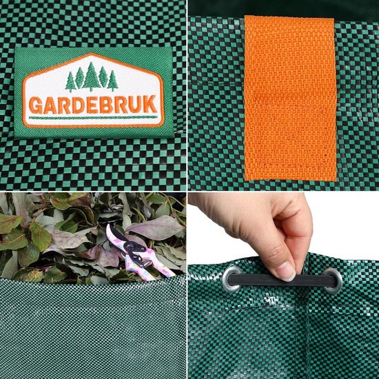 Gardebruk Tuinafvalzakken - 2 Stuks 500 Liter - Groen van Gardebruk — afbeelding 5