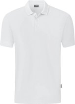 Jako Organic Polo Hommes - Wit