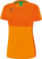 ERIMA Six Wings T-Shirt Dames New Orange-Oranje Maat 44