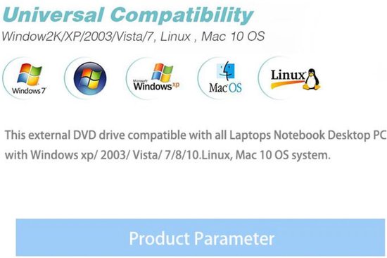 Plug & Play | Externe CD | DVD Combo | Drive Speler Reader | USB 2.0 CD-Rom  | Disk... | bol.com