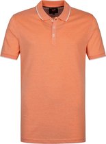 Suitable - Oxford Polo Fel Oranje - Modern-fit - Heren Poloshirt Maat XXL