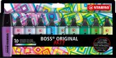 Markeerstift stabilo boss arty cool kleuren - 5 stuks