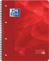 Oxford School Projectbook -A4+ - Ruit 5mm - 4 gaats - 120 pagina's - rood