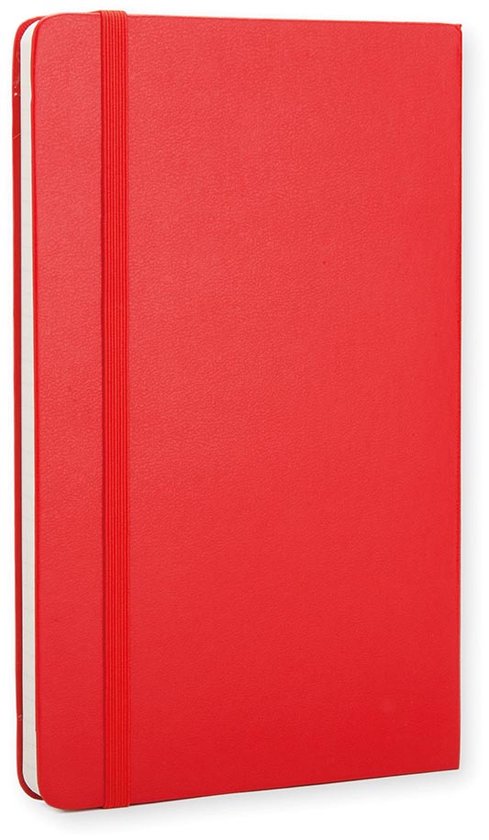 Moleskine Classic Notitieboek - Large - Hardcover - Gelinieerd - Rood - Moleskine