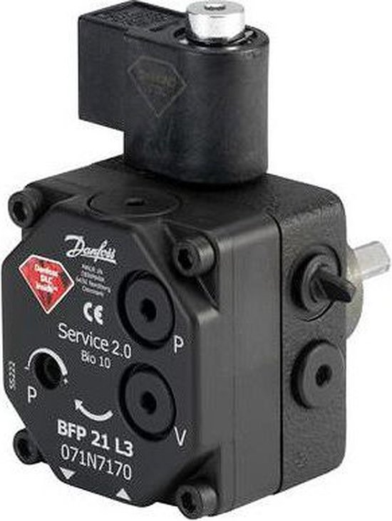 Danfoss Pompe à mazout avec électrovanne rotation gauche BFP 21 L3 van Danfoss — afbeelding 2