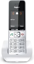 Gigaset Comfort 501 Téléphone DECT Identification de l'appelant Argent, Blanc