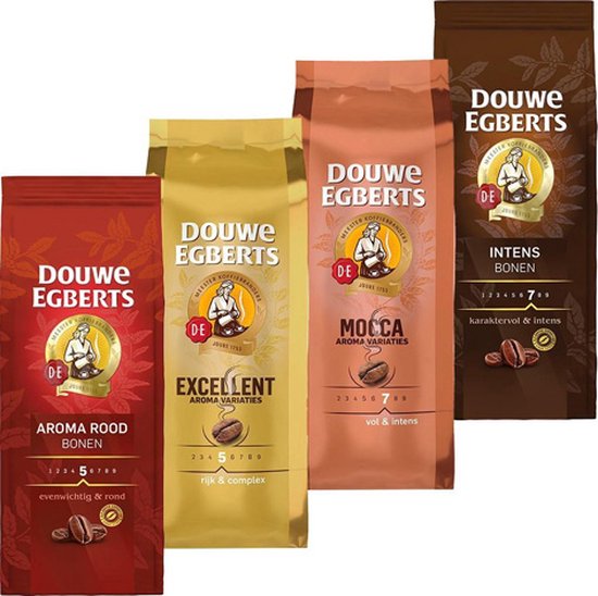 Douwe Egberts Koffiebonen Variatiepakket - 4x 500 gram