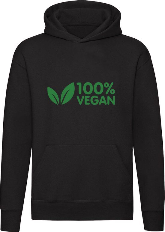 Vegan 100% Sweater | Vegetarisch | Veganist | Vegetarier |  Trui | Hoodie |  cadeau | kado  | Unisex