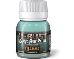 AMMO by Mig Jimenez Modelbouwdecoratie - MIG 2255 U-Rust Copper Blue Patina - 40ml Effecten potje