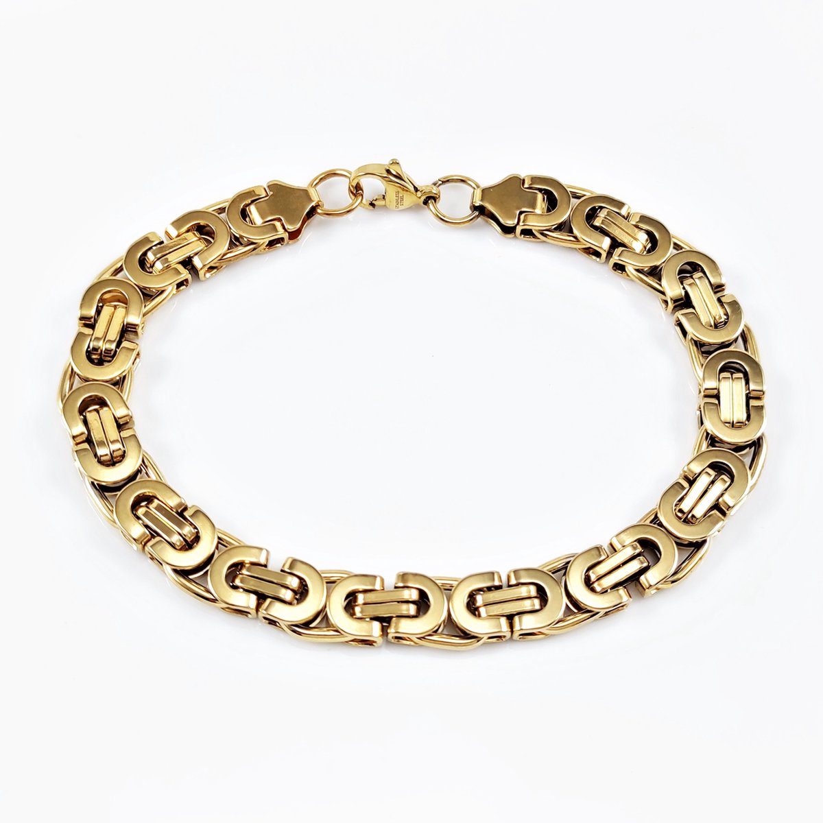 Fossil Schakelketting JF04575710 • Goud • de Bijenkorf