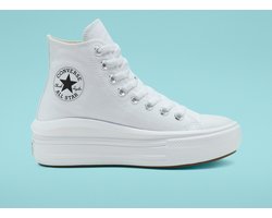 Converse Chuck Taylor All Star Move Hi Hoge sneakers - Dames - Wit - Maat 39