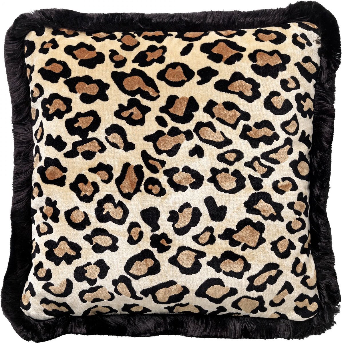 Hoii EVITA | sierkussen 45x45 cm | Pumice Stone | beige | dierenprint | Hoii | met duurzame kussenvulling Lichtbeige
