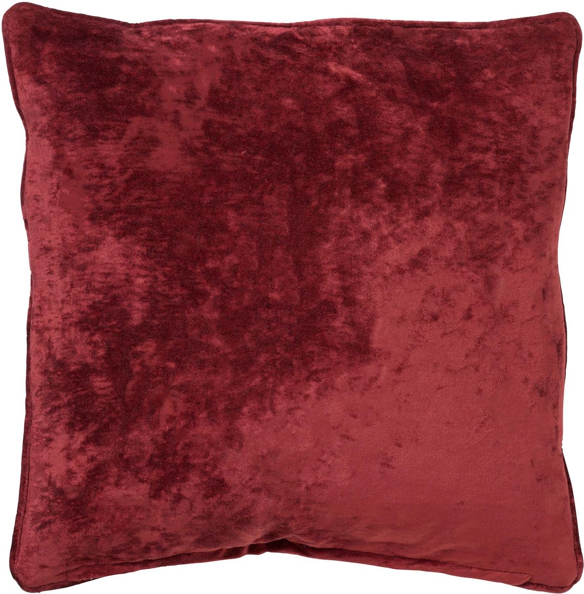 CHLOE | sierkussen 50x50 cm | Merlot | rood | Hoii | met duurzame kussenvulling