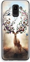 Case Company® - Hoesje geschikt voor Samsung Galaxy J6 (2018) hoesje - Seasons Change - Soft Cover Telefoonhoesje - Bescherming aan alle Kanten en Schermrand