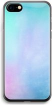Case Company® - Hoesje geschikt voor iPhone SE 2020 hoesje - Mist pastel - Soft Cover Telefoonhoesje - Bescherming aan alle Kanten en Schermrand