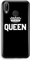 Case Company® - Coque Huawei P20 Lite - Queen Black - Coque souple pour téléphone - Protection intégrale et bord d'écran