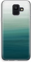 Case Company® - Hoesje geschikt voor Samsung Galaxy A6 (2018) hoesje - Ocean - Soft Cover Telefoonhoesje - Bescherming aan alle Kanten en Schermrand