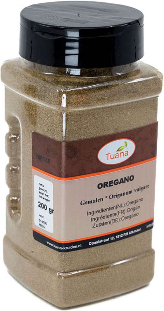 Goedkoopste Tuana Kruiden - Oregano Gemalen - Strooibus 150 Gram - Kruiden Zonder Zout - MP-O-0004