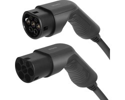Deltaco e-Charge EV-1213 Oplaadkabel Elektrische Auto - Type 2/Type 2 - 32A - 3 m