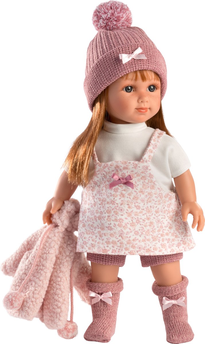 Llorens pop Nicole - 35cm met rood haar | bol.com