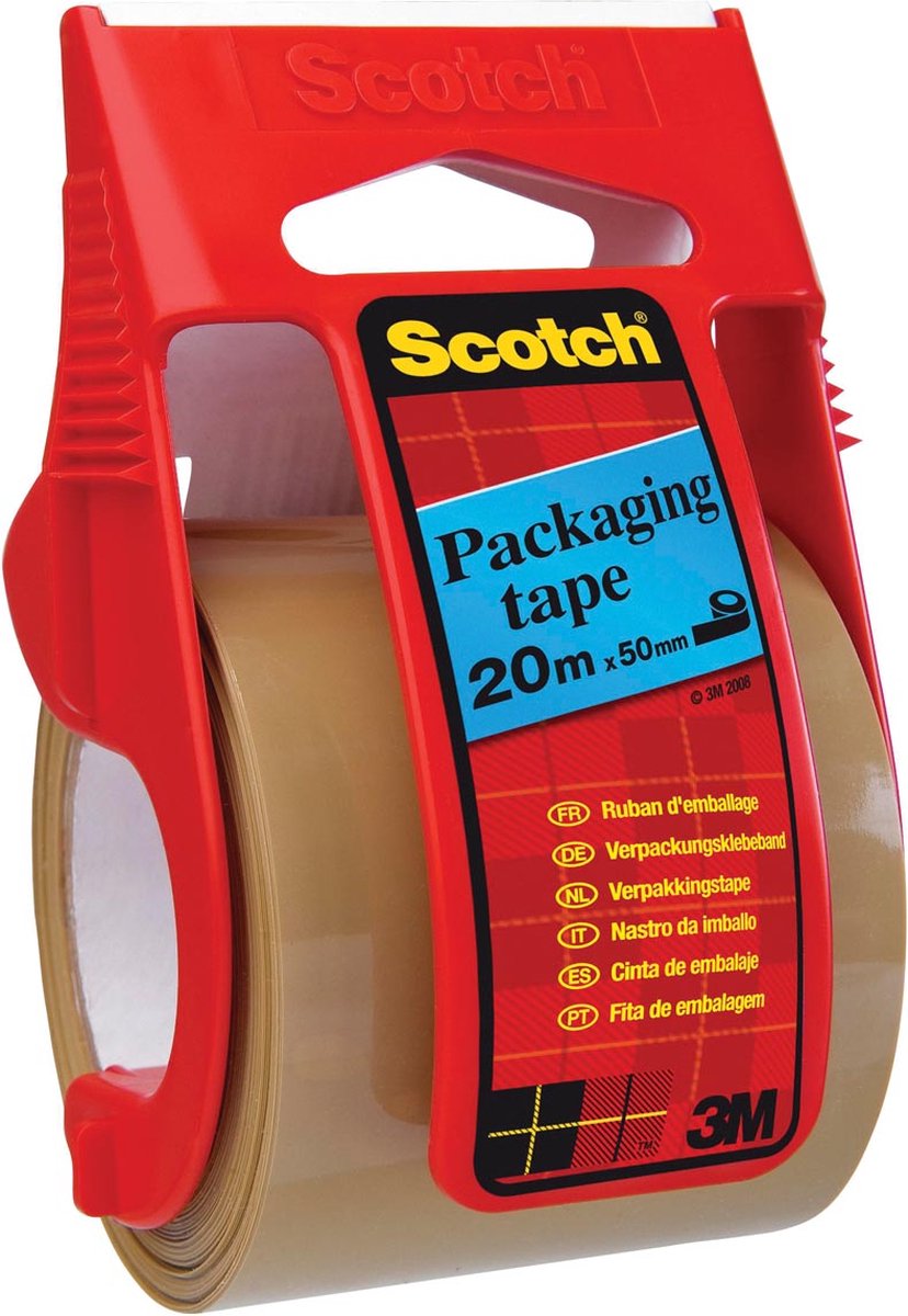Verpakkingstape scotch classic quality c5020d br | Stuk a 1 rol - Scotch