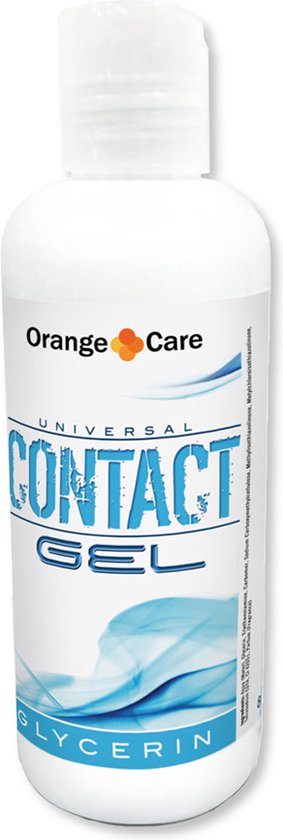 Orange Care Contactgel Elektriciteitsgeleider 200 ML - elektroden therapie geleding elektroden - geleidende elektrode gel voor TENS / EMS spierstimulatie apparaten voor bescherming huid en hydratatie